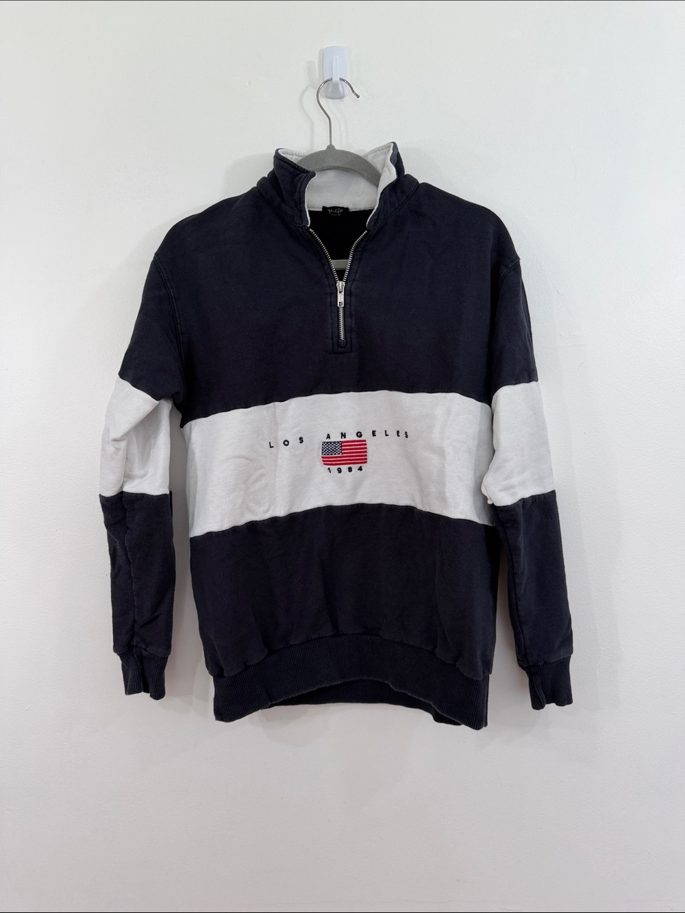 John Galt Los Angeles Quarter Zip Sweatshirt